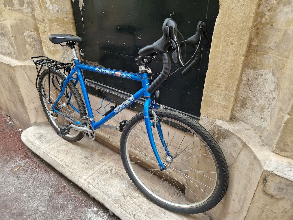 Vélo de voyage ou du quotidien gravel Rockrider 500